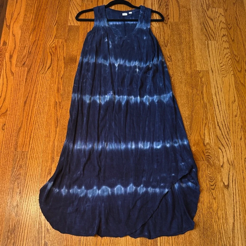 Gap Woman’s Blue Tie Dye Maxi Dress Size M